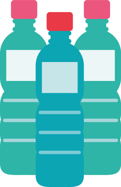 水瓶塑料隔离图标图片下载