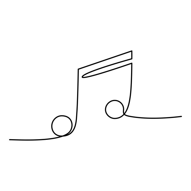 音乐的音符。图片下载