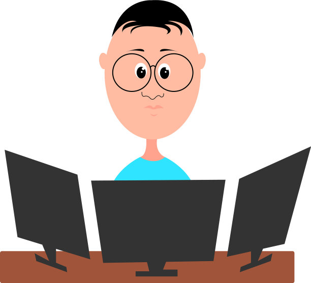 白底程序员图片下载