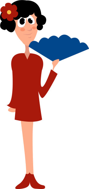 白人背景上的拉丁女孩图片下载