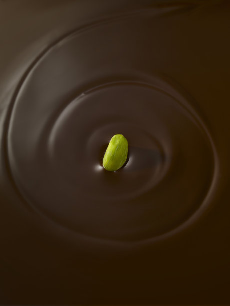 巧克力卷加开心果图片下载