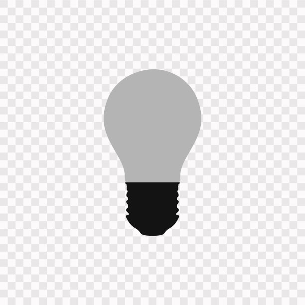 灯泡图标-股票矢量插图图片下载