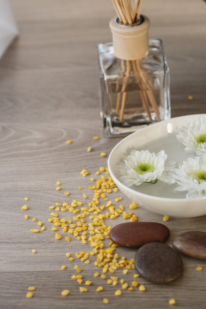 水疗中心的芳香按摩已经准备就绪图片下载