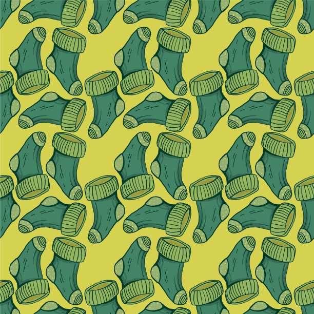 白色背景上的袜子图案图片下载