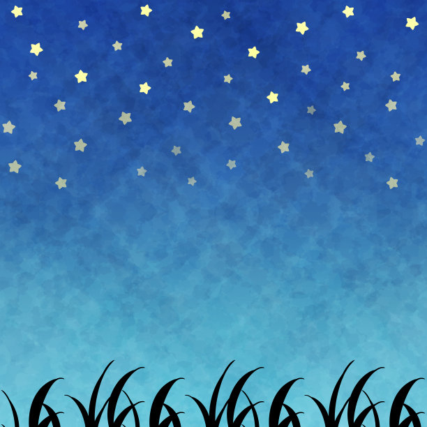 草地在晚上图片下载