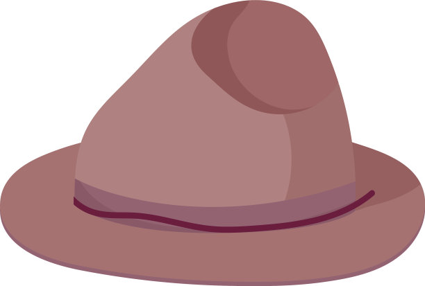 孤立的帽子图标设计图片下载