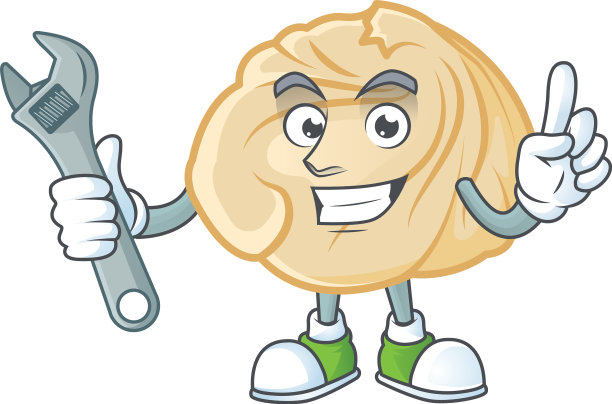 智能机械饺子卡通人物设计图片下载