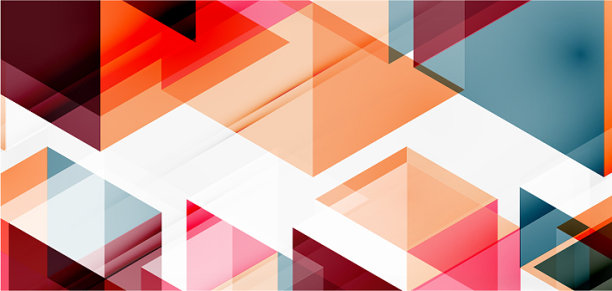 几何抽象背景马赛克三角形和图片下载