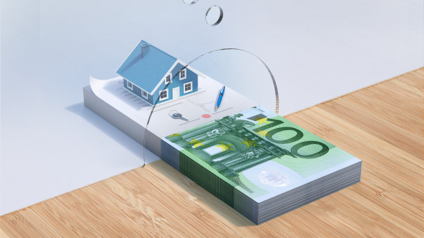 抵押贷款-欧元信贷图片下载
