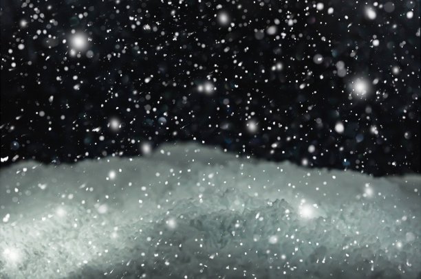 神奇冬夜背景图片下载