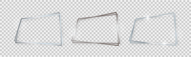 闪亮的帧与发光效果图片下载