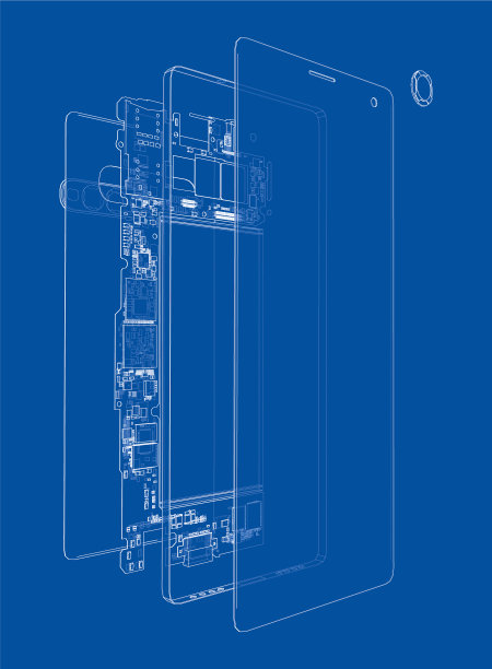 拆卸智能手机概念大纲图片下载