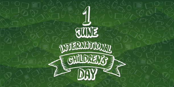 国际儿童节卡通涂鸦风格图片下载