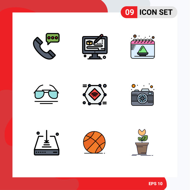 现代集9填充线和平色图片下载