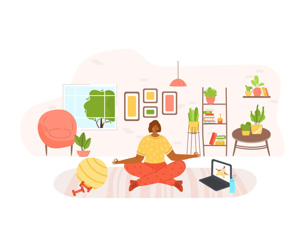 家庭健身和室内健身图片下载