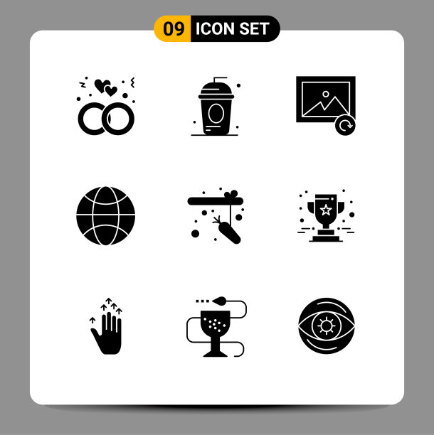 通用图标符号组9现代立体图片下载