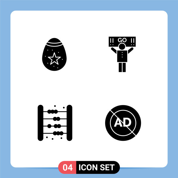 为鸟袋蛋在网格上设置4个实体符号图片下载