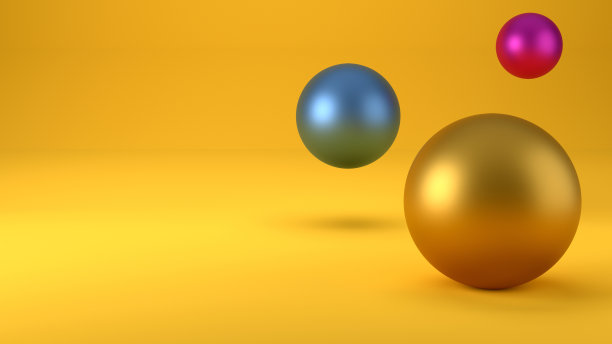 圣诞贺卡背景与彩色球图片下载