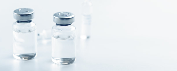 新型冠状病毒疫苗Covid-19的开发和创造。冠状病毒疫苗概念。三维渲染图片下载