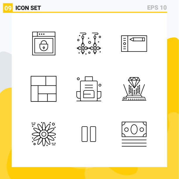 9 .创意包包的标志和符号图片下载