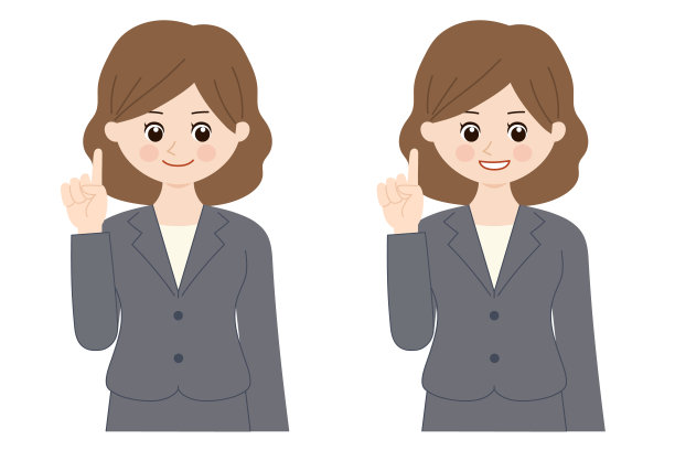 穿着西装的女商人想出了一个好主意。图片下载