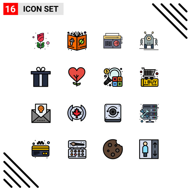 为卷筒纸设置16条通用平色填充线图片下载