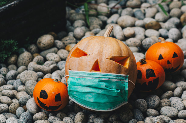 万圣节杰克灯南瓜股票照片图片下载