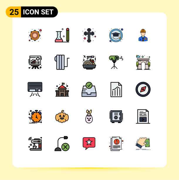 25组填线平色标志和图片下载