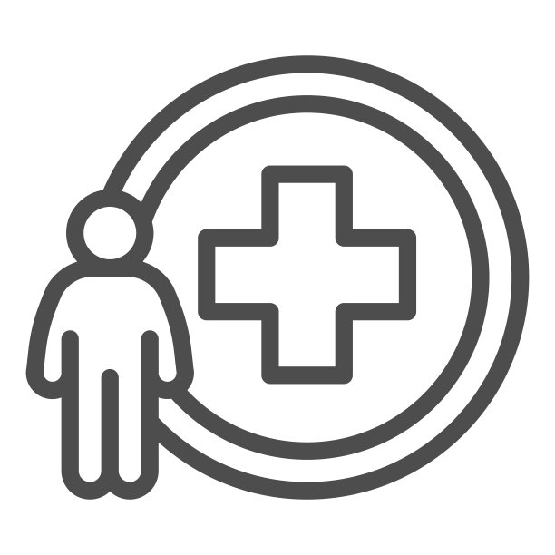 医院十字架医疗概念图标图片下载