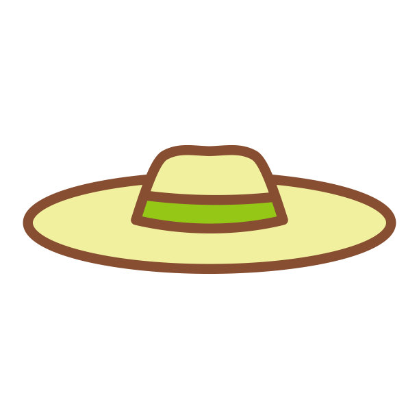 孤立的帽子图标图片下载