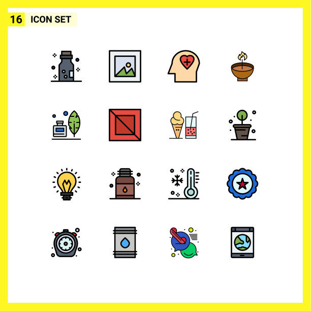 移动界面平色填充线设置16图片下载