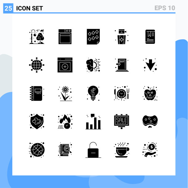 25用户界面实心象形包现代图片下载