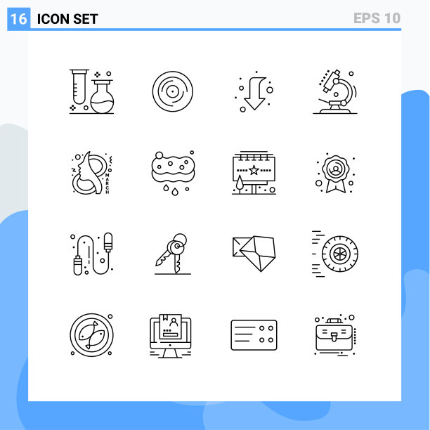 第十六组勾勒出符号和符号图片下载