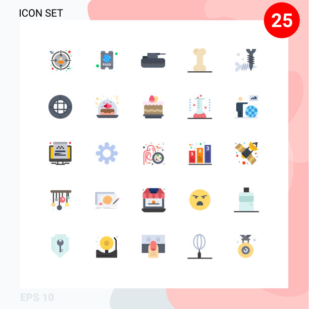 现代设25平色和符号等图片下载