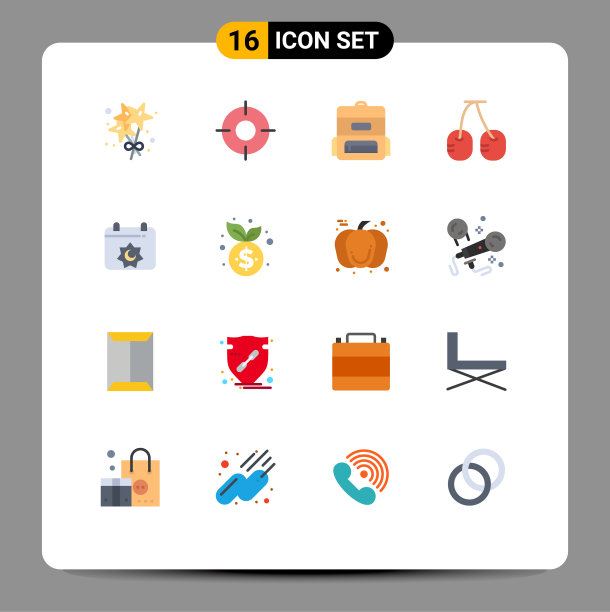 现代设16平色和符号等图片下载