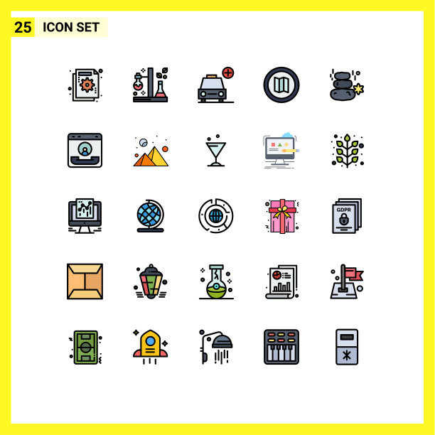 移动界面填充线平面颜色设置25图片下载