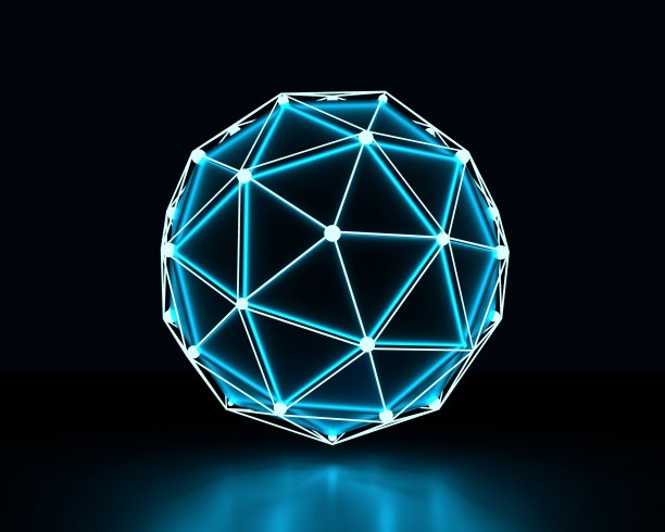 科学的未来背景。图片下载