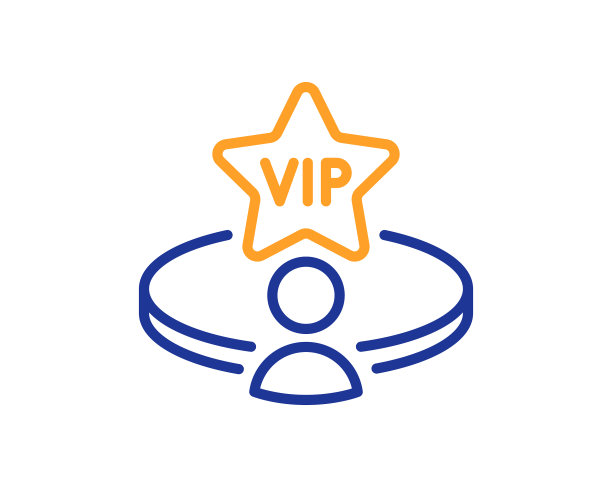 赌桌上的贵宾线图标非常重要的人图片下载