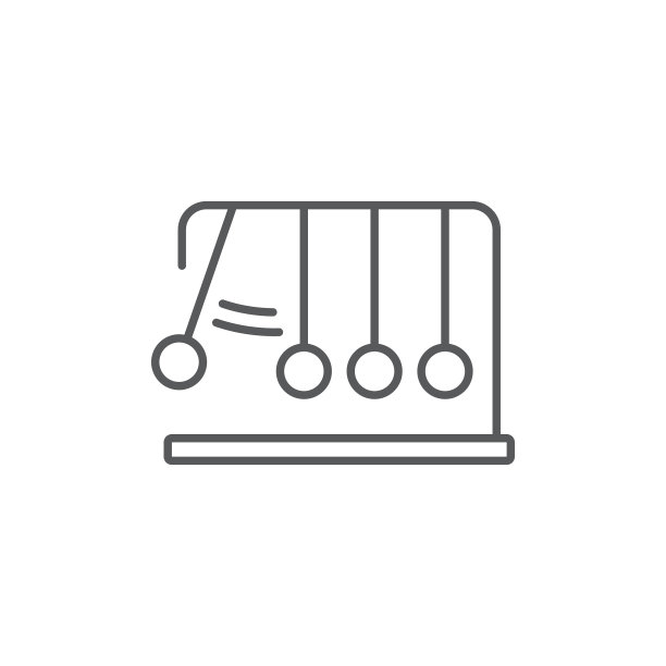 物理图标符号孤立在白色背景上图片下载