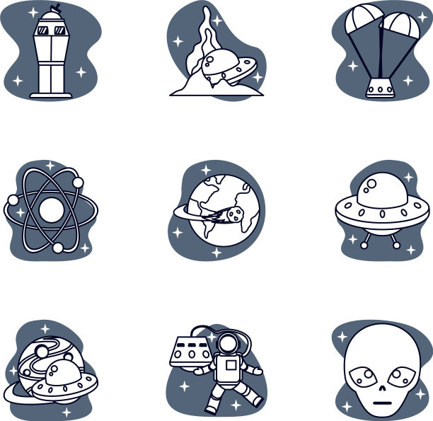 捆绑空间集图标图片下载