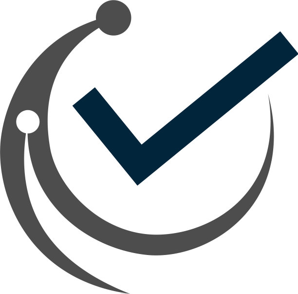 抽象技术设计隔离标志解决方案图片下载