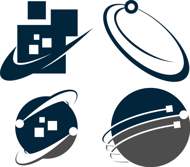 抽象技术元素设计集图片下载