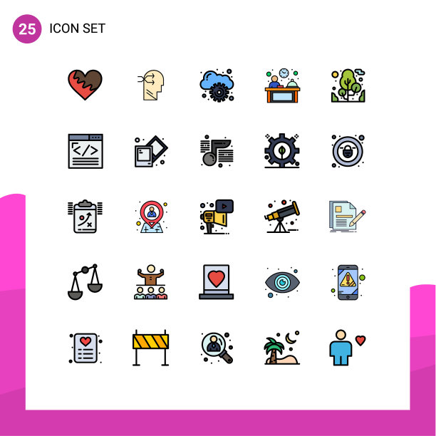 填充线平色包25通用图片下载