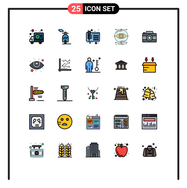 填充线平色包25通用图片下载