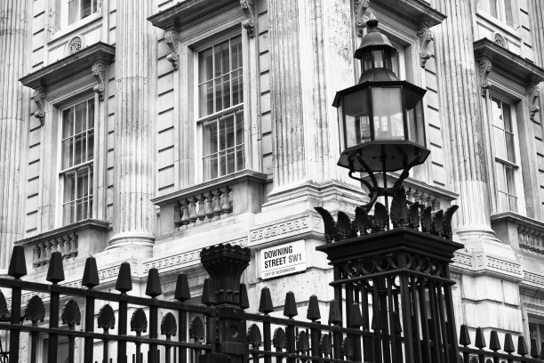 英国，伦敦，唐宁街。图片下载