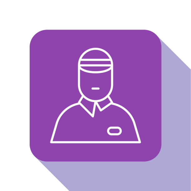 白色线卖方图标孤立在白色上图片下载