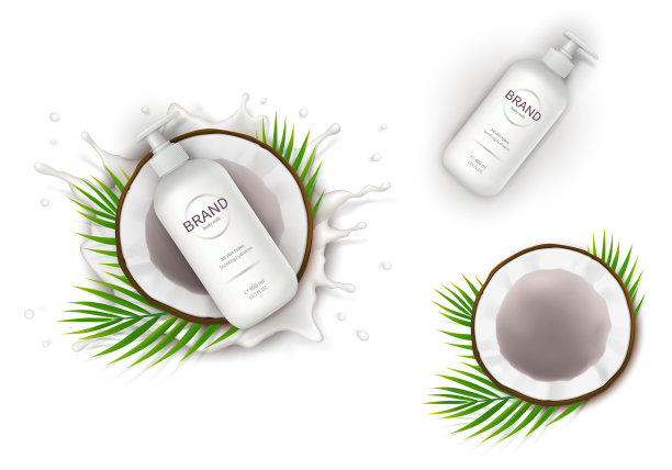 有机天然霜的概念海报图片下载