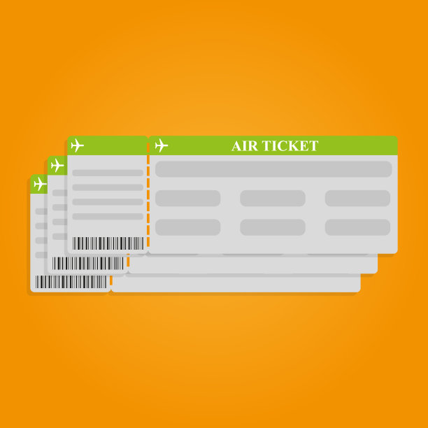 模式航空登机牌机票qr2图片下载
