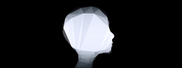 抽象人物轮廓图片下载