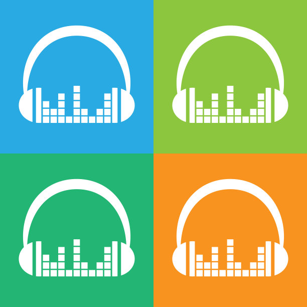 耳机设置图标耳机与声波图片下载